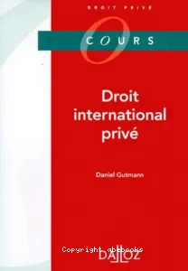 Droit international privé