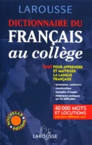 Dictionnaire du français au collège