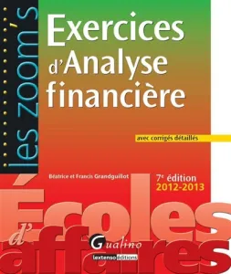 Exercices d'analyse financière