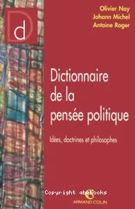 Dictionnaire de la pensée politique