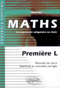 Maths, Première L