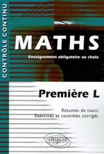 Maths, Première L