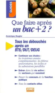 Que faire après un bac + 2