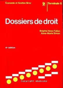 Dossiers de droit