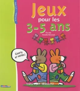 Jeux pour les 3-5 ans