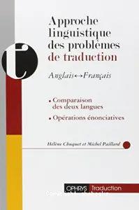 Approche linguistique des problèmes de traduction