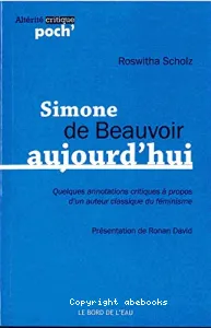 Simone de Beauvoir aujourd'hui