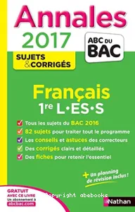 Annales Français 1re L-ES-S