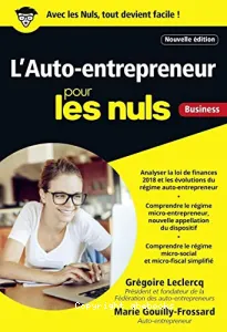 L'auto-entrepreneur pour les nuls business