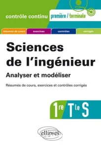 Sciences de l'ingénieur 1 ère Tle S