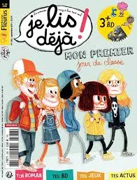 Je lis déja, N°336 - septembre 2019 - Mon premier jour de classe