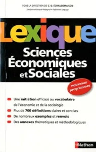 Lexique de sciences économiques et sociales