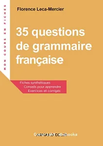 35 questions de grammaire française