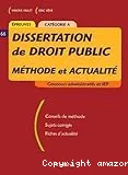 Dissertation de droit public