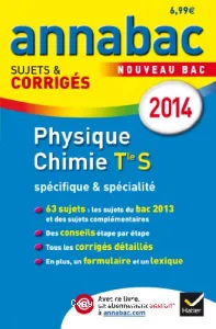 Physique chimie terminale S, spécifique & spécialité