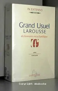 Grand Usuel Larousse.Tome 2