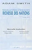 Recherche sur la nature et les causes de la richesse des nations