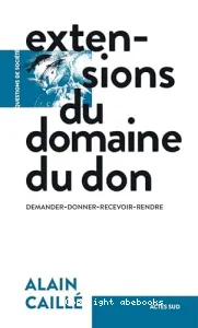 Extensions du domaine du don