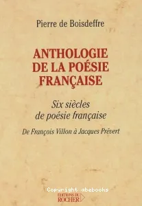 Anthologie de la poésie française