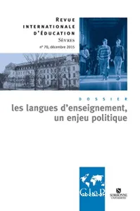 Langues d'enseignement, un enjeu politique