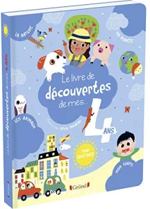 Le livre de découvertes de mes... 4 ans