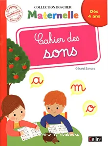 Cahier des sons Maternelle