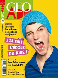 Géo Ado, N°209 - juillet 2020 - J'ai fait l'école du rire !