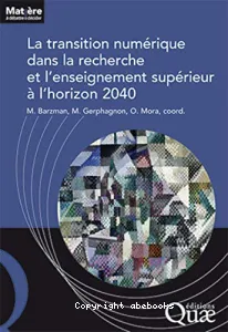 La transition numérique dans la recherche et l'enseignement supérieur à l'horizon 2040