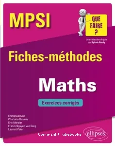 Maths MPSI