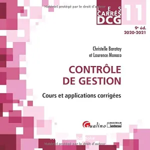 Contrôle de gestion