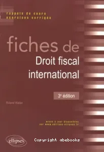 Fiches de droit fiscal international