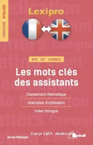 Mots-clés des assistants, français-anglais (Les)