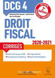 DCG 4, droit fiscal