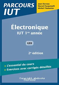 Electronique IUT 1re année