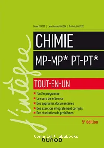 Chimie MP-MP*, PT-PT*