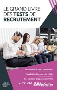 Grand livre des tests de recrutement (Le)