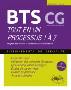 BTS CG, comptabilité gestion
