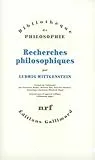 Recherches philosophiques