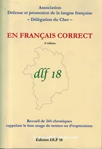 En français correct