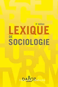 Lexique de sociologie