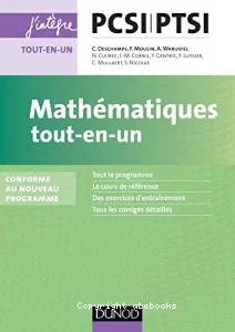 Mathématiques tout-en-un PCSI-PTSI