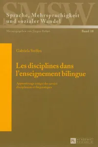 Disciplines dans l'enseignement bilingue (Les)