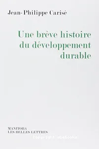 Une brève histoire du développement durable