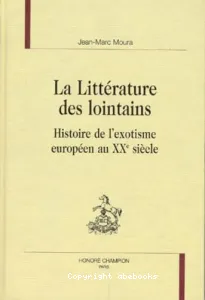 La littérature des lointains