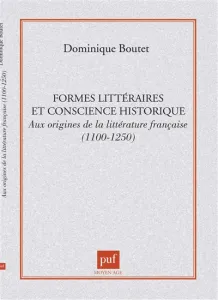 Formes littéraires et conscience historique