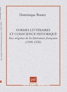 Formes littéraires et conscience historique