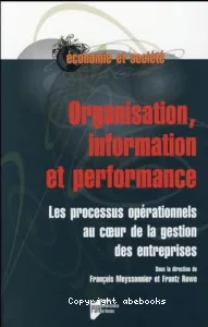 Organisation, information et performance