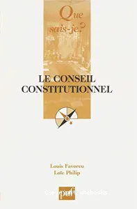 Le Conseil constitutionnel