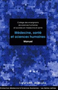 Médecine, santé et sciences humaines