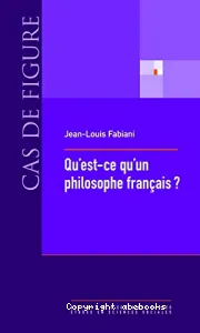 Qu'est-ce qu'un philosophe français ?